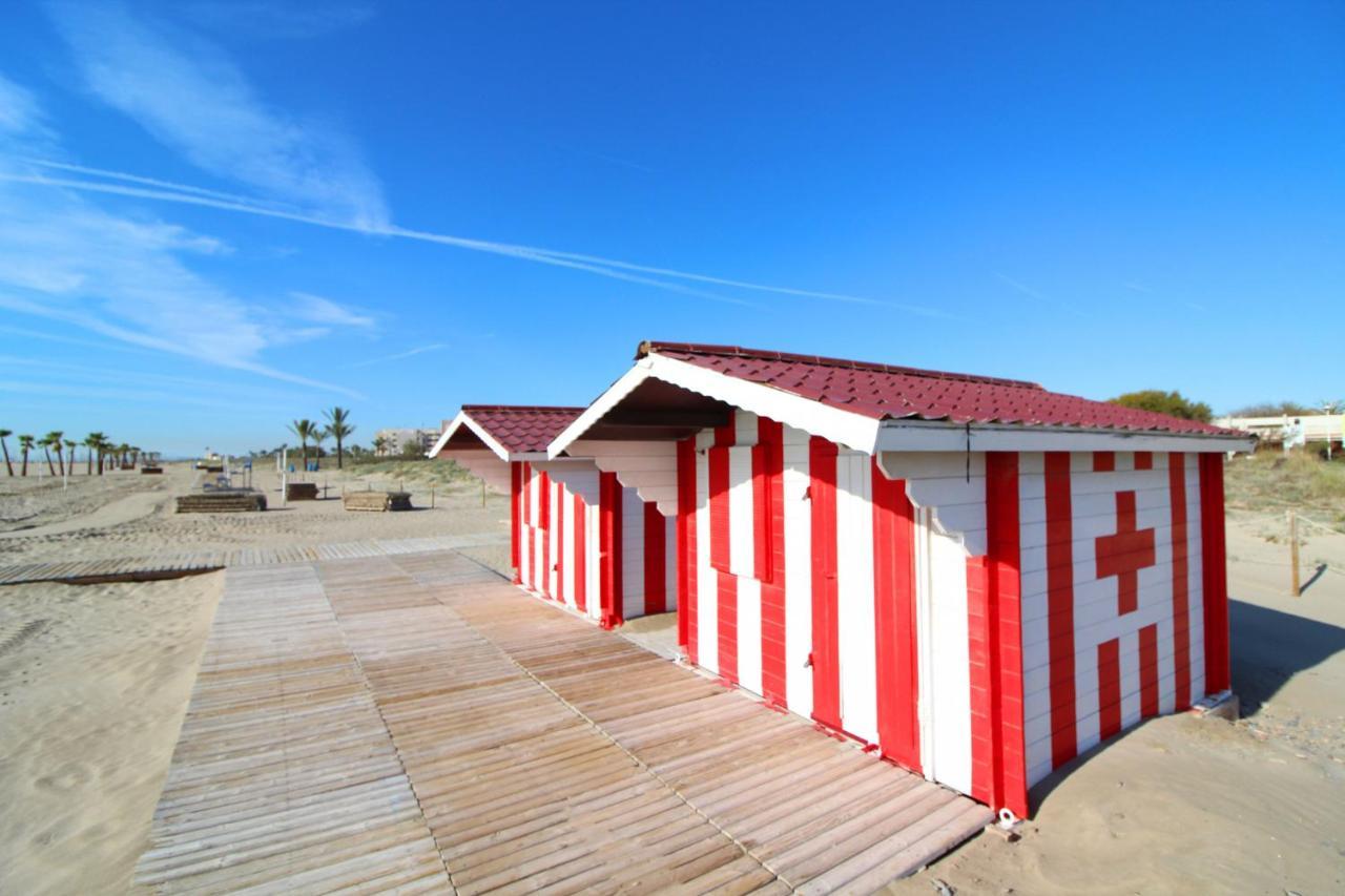 Global Properties, Apartamento Con Terraza Y Piscina A Un Paso De La Playa Canet d'En Berenguer Екстериор снимка